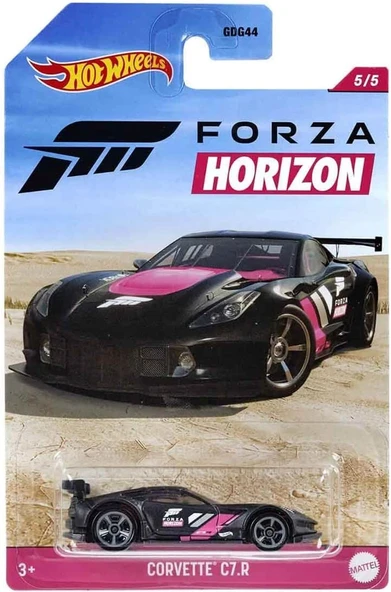 Hot Wheels Temalı Arabalar Forza Horizon Serisi Araçları Corvette C7.R ürün görseli 1