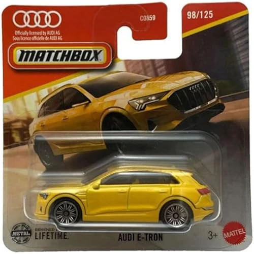 Matchbox Audi E-Tron (1/64) Yellow - Jbn92 ürün görseli 1