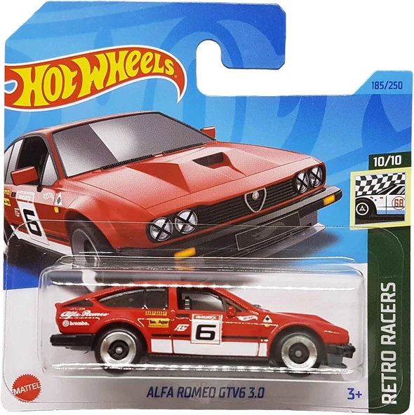 Hot Wheels Alfa Romeo Gtv6 3.0 - Red (1:64) 2024 Case ürün görseli 1