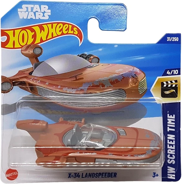 Hot Wheels - X-34 Landspeeder - Hw Screen Time 4/10 - Hyw84 - Short Card - Star Wars - Mattel 2025-1 ürün görseli 1