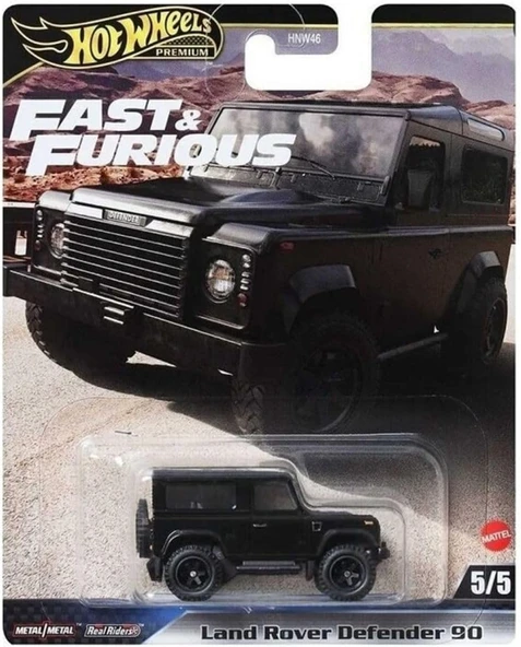 Hot Wheels Premium Fast And Furious Land Rover Defender 90 (Hızlı Ve Öfkeli Model Araba),Ffdef90 ürün görseli 1