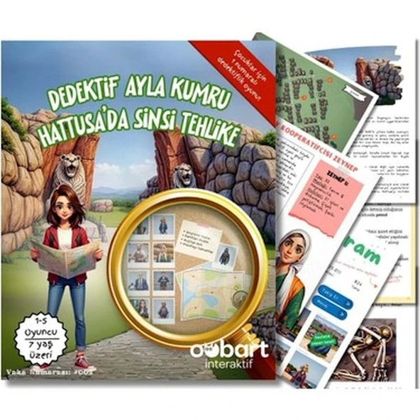 Dedektif Ayla Kumru  Hattuşa'da Sinsi Tehlike ürün görseli 1