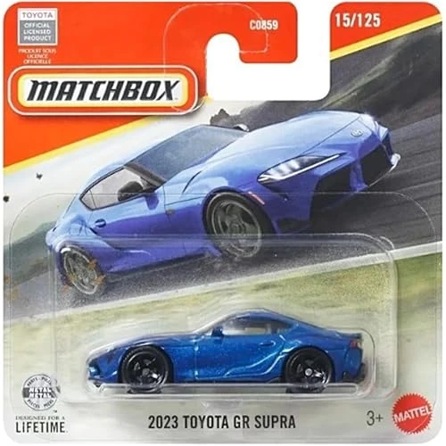 Matchbox 2023 Toyota Gr Supra - Dark Blue (1/64) Jhm55 ürün görseli 1