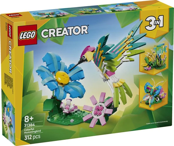 LEGO Creator 31384 Colourful Hummingbird ürün görseli 1