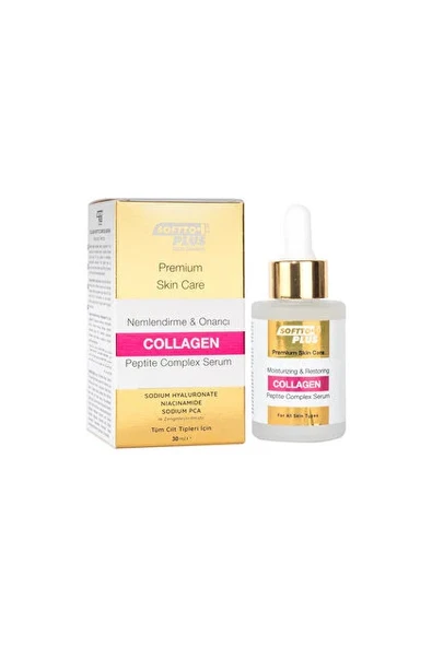 SOFTTO PLUS KOLAJEN PEPTİT KOMPLEKS SERUM 30 ML ürün görseli 1