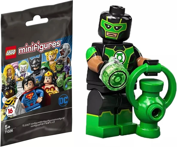Lego Dc Super Heroes Series 71026-8 Green Lantern, Simon Baz Minifigür ürün görseli 1