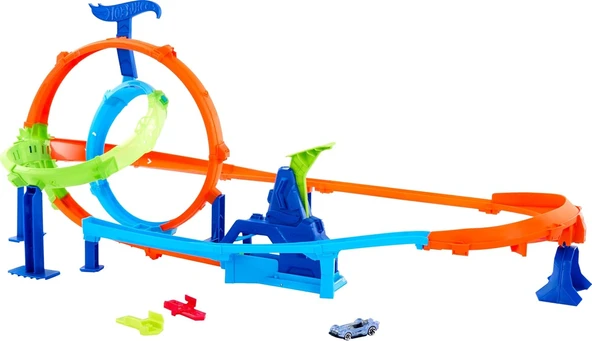 Hot Wheels Akrobasi Pistleri Dolambaçlı Hız Pisti, Jhk73 ürün görseli 1