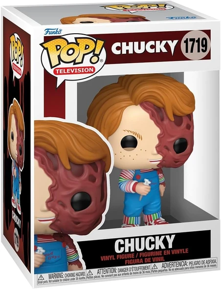 Funko Pop! Tv: Chucky - (Tv) - Melted Chucky - Vinil Koleksiyon Figürü - Hediye Fikri - Resmi Ticari ürün görseli 1