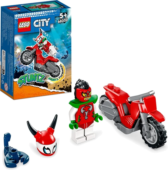 Lego® City Korkusuz Akrep Gösteri Motosikleti 60332-5 Yaş Ve Üzeri Çocuklar Için Stuntz Oyuncağı Yap ürün görseli 1