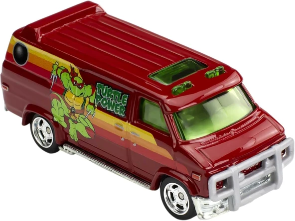Hot Wheels Premium Teenage Mutant Ninja Turtles Custom Gmc Panel Van ürün görseli 1