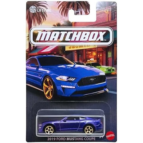 Matchbox - 2019 Ford Mustang Coupe (1/64) Jcg63 ürün görseli 1