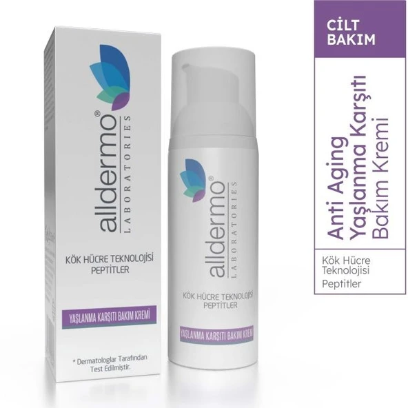 ALLDERMO YAŞLANMA KARŞITI BAKIM KREMİ 50 ML ürün görseli 1