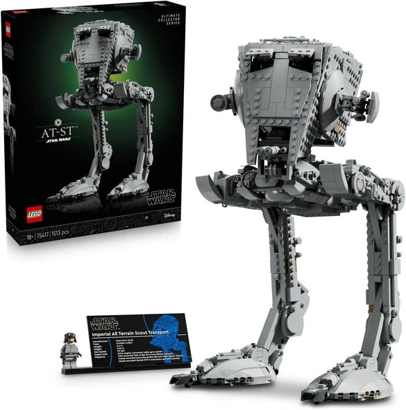 Lego Star Wars At-St Walker 75417 – Film Tutkunları Yetişkinler Için Koleksiyonluk Detaylı Model Yap ürün görseli 1