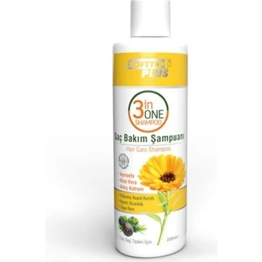 SOFTTO PLUS 3 IN 1 SAÇ BAKIM ŞAMPUANI 250 ML ürün görseli 1