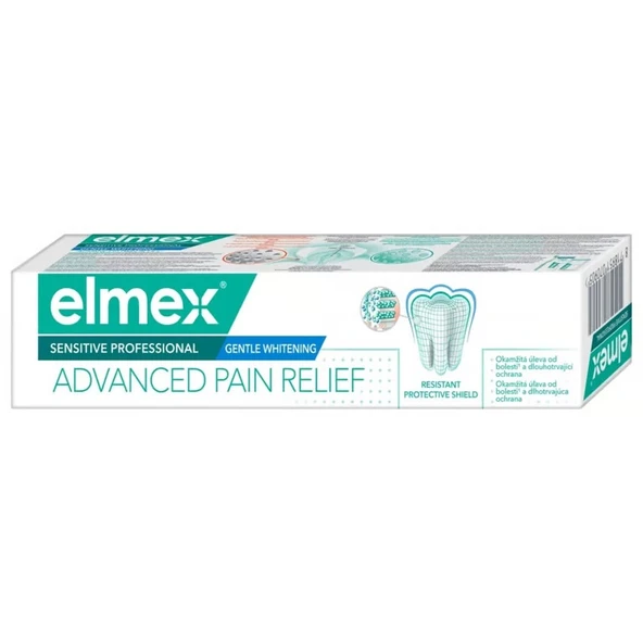 Elmex Hassas Gelişmiş Rahatlama Beyazlatıcı Diş Macunu 75 ml ürün görseli 1