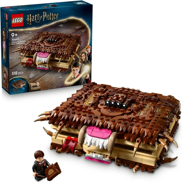 Lego Harry Potter Isıran Canavar Kitap 76449-9 Yaş Ve Üzeri Kız Ve Erkek Çocuklar Için Canavar Kitap ürün görseli 1
