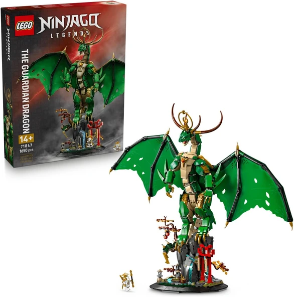 Lego Ninjago Muhafız Ejderha 71847 – 14 Yaş Ve Üzeri Çocuklar Için Usta Wu Minifigürü Ve Detaylı Ejd ürün görseli 1