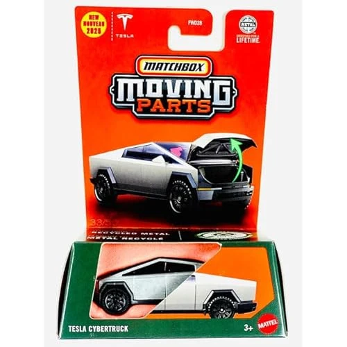 Matchbox Moving Parts - Tesla Cybertruck (1/64) 2025 Case ürün görseli 1