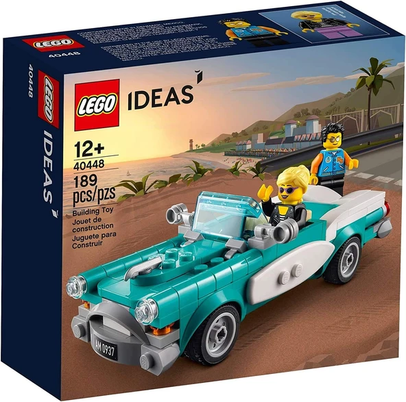 Yeni Lego 40448 Fikirler Vintage 50'Ler Araba 189 Adet ürün görseli 1