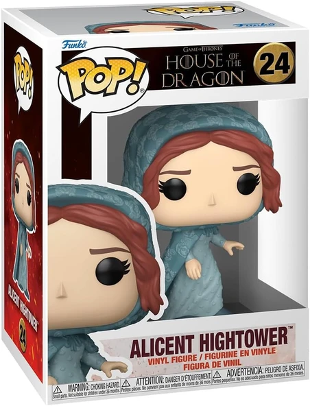 Funko Pop Television: House Of The Dragon – Alicent Hightower (Teal Cloak), Oyuncak Figür ürün görseli 1