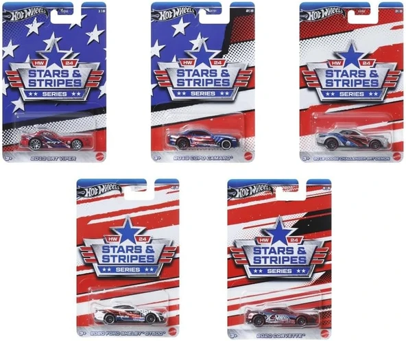 Hot Wheels Özel Arabalar Serisi Grt01-979H Stars & Stripes ürün görseli 1