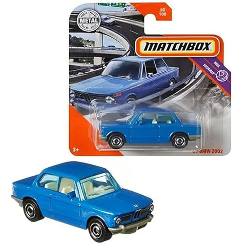 Matchbox '69 Bmw 2002 - Blue (1/64) Gkk66 ürün görseli 1