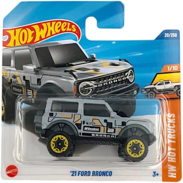 Hot Wheels Tekli Arabalar 21 Ford Bronco Hyw73 - Resim 4
