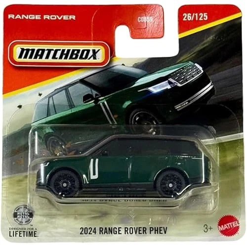 Matchbox - 2024 Range Rover Phev - Dark Green (1/64) Jhm67 ürün görseli 1