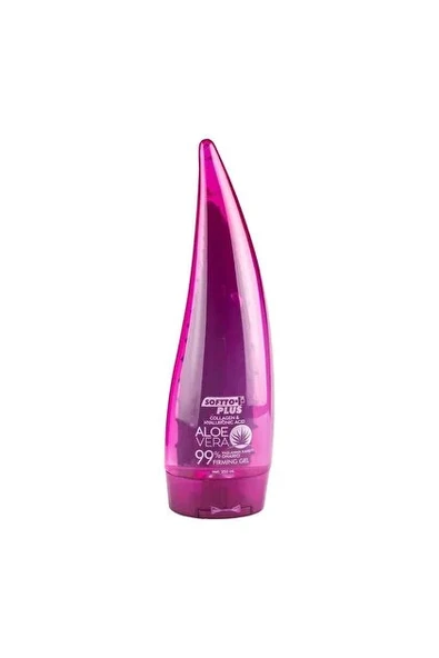 SOFTTO PLUS KOLAJEN VE HYALÜRONİK ASİD ÖZLÜ ALOE VERA JEL 250 ML ürün görseli 1