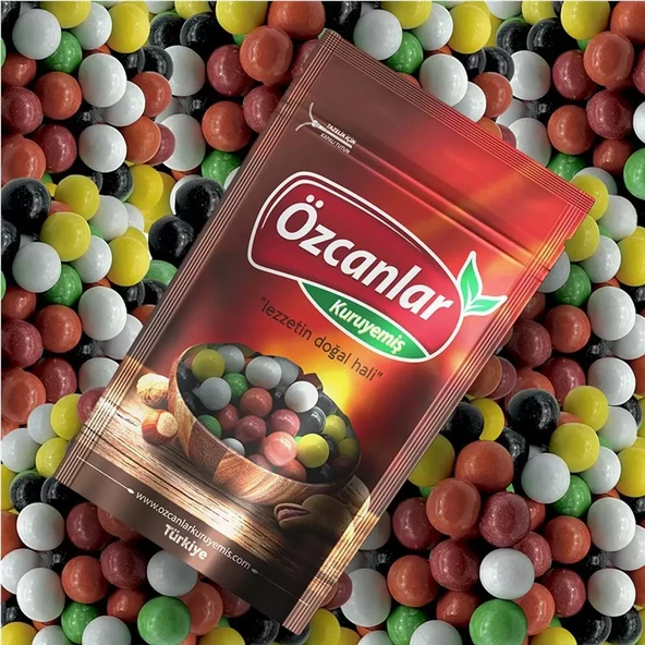 LÜKS RENKLİ ÇİKOLATALI LEBLEBİ 500 G ürün görseli 1