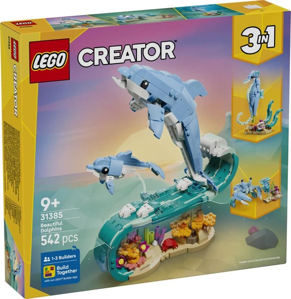 LEGO Creator 31385 Beautiful Dolphins ürün görseli 1