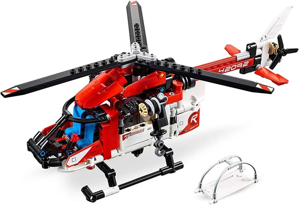 Lego Technic Kurtarma Helikopteri (42092) - Resim 6