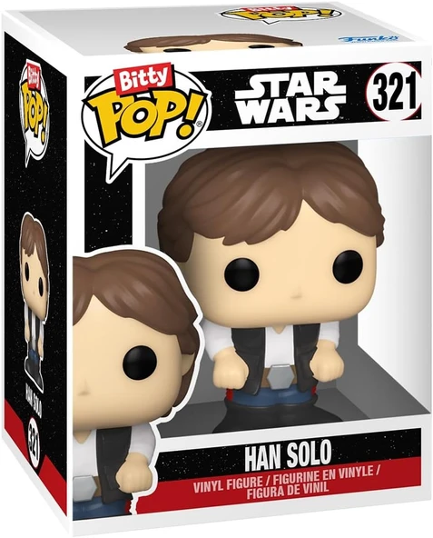 Funko Pop! Bitty Ride: Star Wars - Millenium Falcon Ile Han Solo - Resim 6