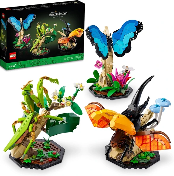Lego® Ideas 21342 Böcek Koleksiyonu (1111 Parça) ürün görseli 1
