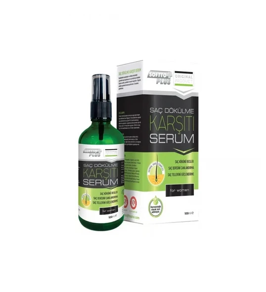 SOFTTO PLUS BAYAN SAÇ DÖKÜLME KARŞITI SERUM 100 ML ürün görseli 1