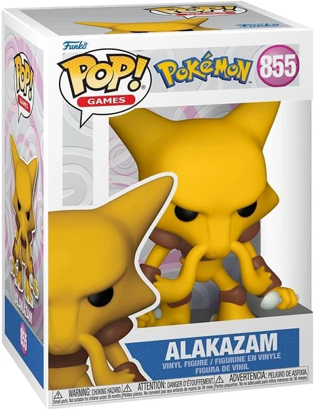 Funko Pop! Games: Pokemon - Alakazam - Resim 4