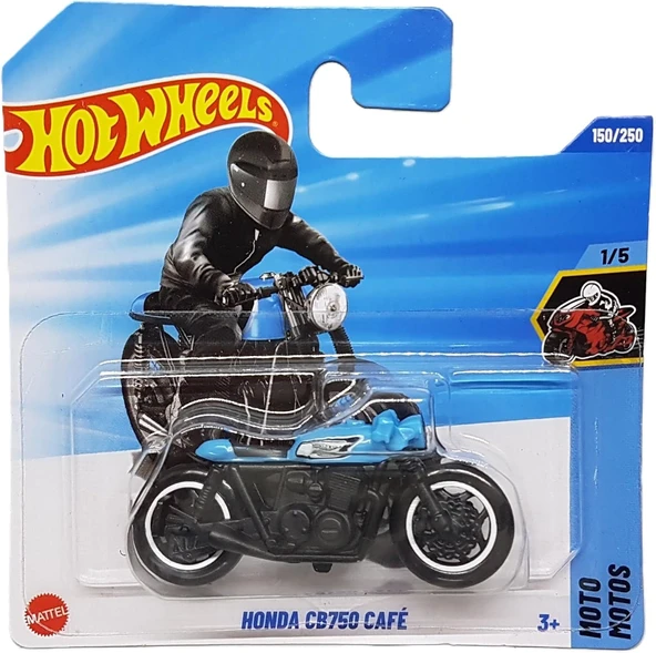 Hot Wheels Honda Cb750 Cafe Yarış Motosikleti Model Araç, Jbb79 ürün görseli 1