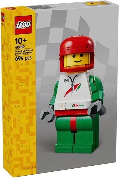 Lego Creator 40819 Up-Scaled Racing Driver Minifigure - Resim 3