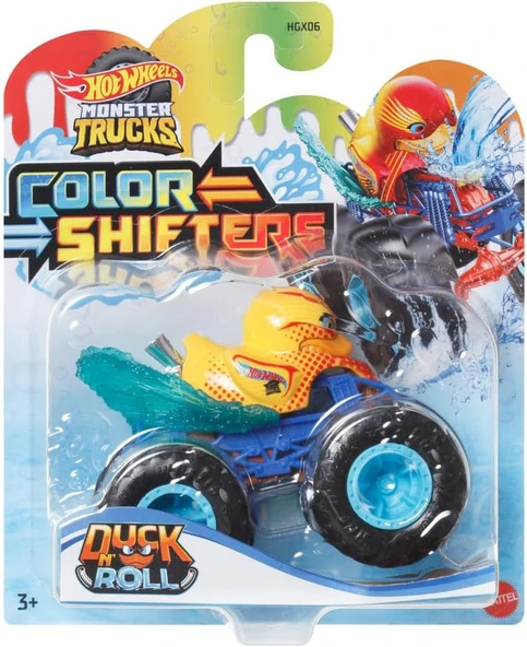 Hot Wheels Monster Trucks Renk Değiştiren Araçlar Hgx06-Hvh84 ürün görseli 1