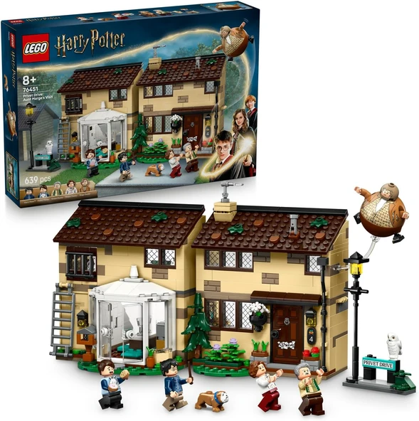 Lego Harry Potter Privet Drive: Marge Hala’Nın Ziyareti 76451-8 Yaş Ve Üzeri Çocuklar Için Sergilene ürün görseli 1