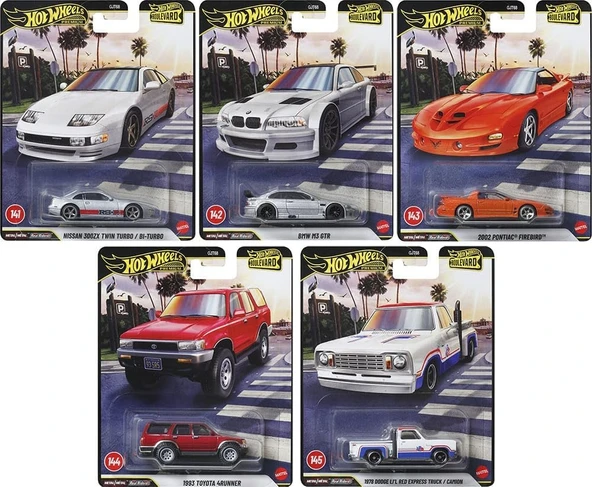Hot Wheels 2026 Premium Boulevard 5’Li Set Gjt68 978F ürün görseli 1