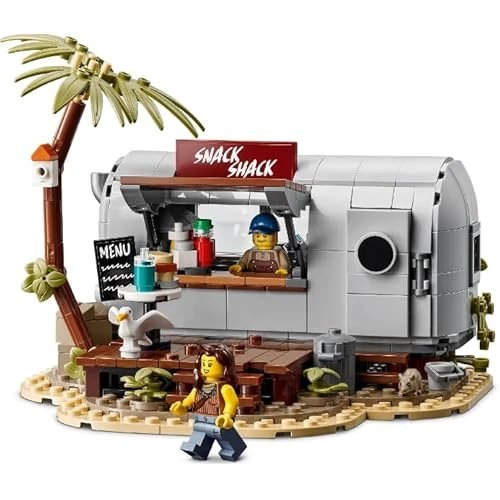 Lego Bricklink 910030 Snack Shack Büfe - Resim 3