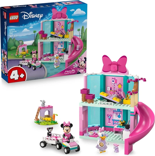 Lego ǀ Disney Classic Minnie’Nin Evcil Hayvan Oteli Mickey’Nin Kulüp Evi 43274-4 Yaş Ve Üzeri Çocukl ürün görseli 1