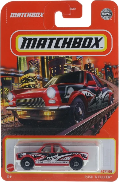 Matchbox - Push 'N Puller - Friend Or Foe [Kırmızı] Kırmızı 47/100 Serisi 2022 ürün görseli 1