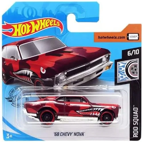 Hot Wheels - '68 Chevy Nova (1/64) Ghf41 ürün görseli 1