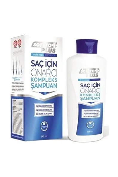 SOFTTO PLUS SAÇ ONARICI KOMPLEKS ŞAMPUAN 360 ML ürün görseli 1