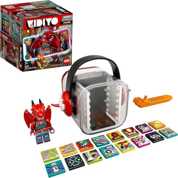 Lego Vidiyo Metal Dragon Beatbox 43109 Yapım Seti Oyuncağı; Çocukları Kendi Müzik Kliplerini Yönetme ürün görseli 1