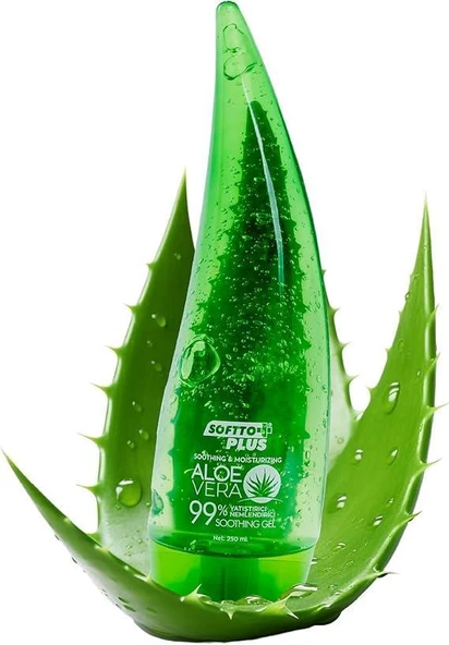 SOFTTO PLUS ALOE VERA JEL 250 ML ürün görseli 1