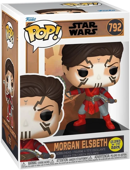 Funko Pop Star Wars: Morgan Elsbeth(Glow In The Dark), Oyuncak Figür ürün görseli 1