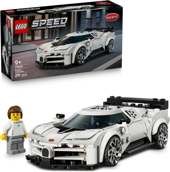 Lego Speed Champions Bugatti Centodieci 77240 – 9 Yaş Ve Üzeri Çocuklar İçin Koleksiyonluk Model Ara ürün görseli 1